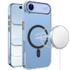 Crystal Clear Transparency MagSafe Case for iPhone Air - Black