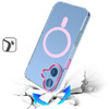Crystal Clear Transparency MagSafe Case for iPhone 17 - Pink