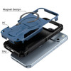 Military Grade HD Armor MagSafe Case with Kickstand for iPhone 17 Pro - Blue