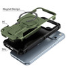 Military Grade HD Armor MagSafe Case with Kickstand for iPhone 17 Pro - Green