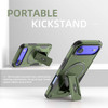 Military Grade HD Armor MagSafe Case with Kickstand for iPhone Air - Green