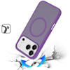 Shade Series Matte Hybrid Case with MagSafe for iPhone 17 Pro Max - Dark Purple