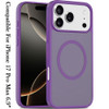 Shade Series Matte Hybrid Case with MagSafe for iPhone 17 Pro Max - Dark Purple