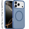 Shade Series Matte Hybrid Case with MagSafe for iPhone 17 Pro Max - Blue