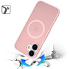 Shade Series Matte Hybrid Case with MagSafe for iPhone 17 - Pink