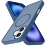 Shade Series Matte Hybrid Case with MagSafe for iPhone 17 - Blue