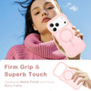 Shade Series Curly Wave Grip Hybrid Case with MagSafe for iPhone 17 Pro - Pink
