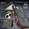 Shade Series Curly Wave Grip Hybrid Case with MagSafe for iPhone 17 - Black