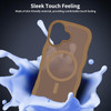 Shade Series Curly Wave Grip Hybrid Case with MagSafe for iPhone 17 - Brown