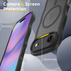 Shade Series Curly Wave Grip Hybrid Case with MagSafe for iPhone Air - Black