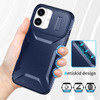 Combat Tough Series Hybrid Case with Camera Lens Cover for iPhone 17 - Blue
