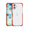 Transparent Protective Bumper Case for iPhone 17 - Red