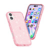 Crystal Glitter Fusion Case for iPhone 17 - Pink