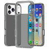 Ultra Slim Hybrid Transparent Case for iPhone 17 Pro Max - Smoke