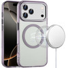 MagSafe Magnetic Crystal Case for iPhone 17 Pro Max - Purple