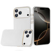 Soft Touch Dual-Layer Hybrid Case for iPhone 17 Pro Max - White