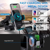 Wireless Car Charger with Automatic Clamping Phone Holder