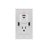 PhoneSuit Dual Port 20W USB-C PD 3.0 Power Delivery + USB-A 18W Quick Charge 3.0 Fast Wall Charger - White