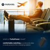 Motorola TurboPower Traveler 5000mAh Portable Charger with Folding AC Blades and USB-C Cable