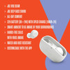 JBL Vibe Buds True Wireless Bluetooth Earbuds - White
