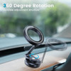 A2C MagSafe Compatible Magnetic Car Dashboard Phone Mount - Black