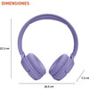 JBL Tune 520BT Bluetooth Wireless On-Ear Headphones - Purple