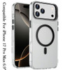 InFrame Series MagSafe Crystal Case with Camera Ring Stand for iPhone 17 Pro Max - Black