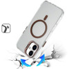 InFrame Series MagSafe Crystal Case with Camera Ring Stand for iPhone 17 - Desert Gold