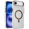 InFrame Series MagSafe Crystal Case with Camera Ring Stand for iPhone Air - Desert Gold