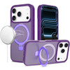 Shade Series MagSafe Case with Ring Holder Kickstand for iPhone 17 Pro Max - Dark Purple