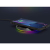 RapidX Prismo RGB Qi Certified Wireless Charging Pad - Black