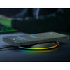 RapidX Prismo RGB Qi Certified Wireless Charging Pad - Black