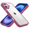 Optical Grade Acrylic Transparent Case for iPhone 17 - Burgundy