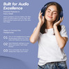 Aura Bluetooth Wireless Noise Isolating Headphones - Blue