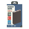 5000mAh Multi-Port Slim and Fast Power Bank Battery Pack Portable Charger - Black