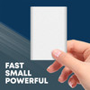 5000mAh Multi-Port Slim and Fast Power Bank Battery Pack Portable Charger - White