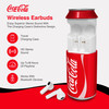 True Wireless Bluetooth Earbuds with Can Shaped Charging Case - Coca-Cola