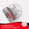 True Wireless Bluetooth Earbuds with Can Shaped Charging Case - Diet Coke