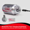 True Wireless Bluetooth Earbuds with Can Shaped Charging Case - Diet Coke