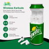 True Wireless Bluetooth Earbuds with Can Shaped Charging Case - Sprite