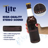 Miller Lite Bottle Shaped Bluetooth Wireless Speaker