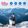 Coors Light Bottle Shaped Bluetooth Wireless Speaker