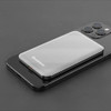 Brookstone Ultra Slim Magnetic MagSafe Power Bank Battery Charger 5000mAh - Grey