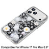 Luxurious Bling 3D Crystal Diamond Case for iPhone 17 Pro Max - Black