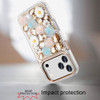 Luxurious Bling 3D Crystal Diamond Case for iPhone 17 Pro - Gold
