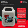 Diet Coke Mini Party Bluetooth Wireless Speaker with LED Lights