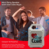 Diet Coke Mini Party Bluetooth Wireless Speaker with LED Lights