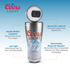 Coors Light 16oz Stainless Steel Double Wall Insulated Tumbler with Removeable Bluetooth Wireless Speaker