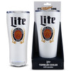 Miller Lite 16oz Stainless Steel Double Wall Insulated Tumbler with Removeable Bluetooth Wireless Speaker