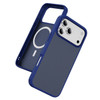 Carbon Fiber Series MagSafe Hybrid Case for iPhone 17 Pro Max - Blue